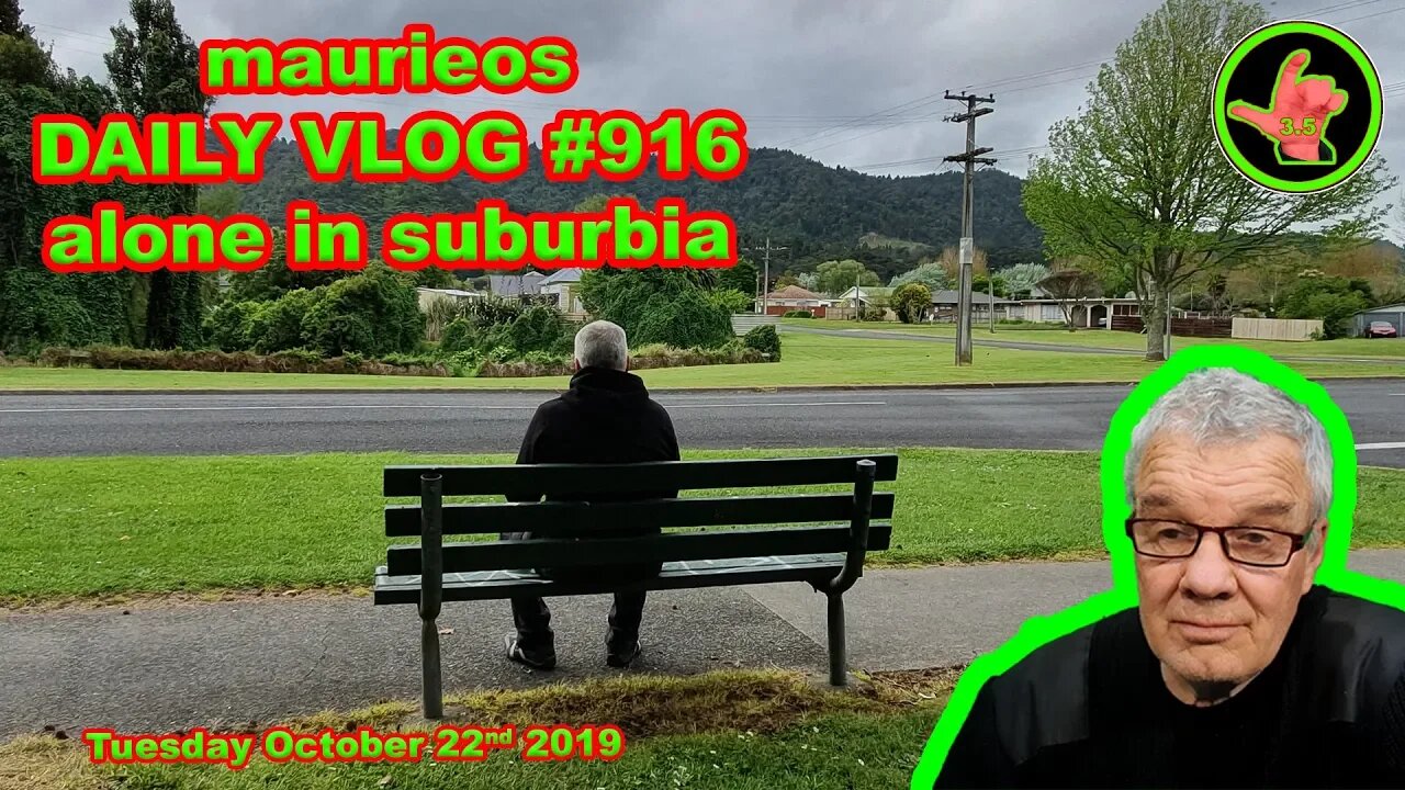 maurieos DAILY VLOG #916 alone in suburbia
