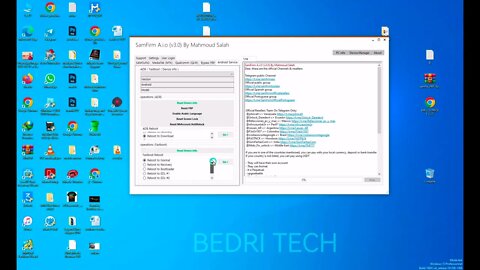 Download and Review Tool SamFrim A.i.o (v 3.0) by Mahmoud Salah ..تحميل وشرح الأداة سام فيو