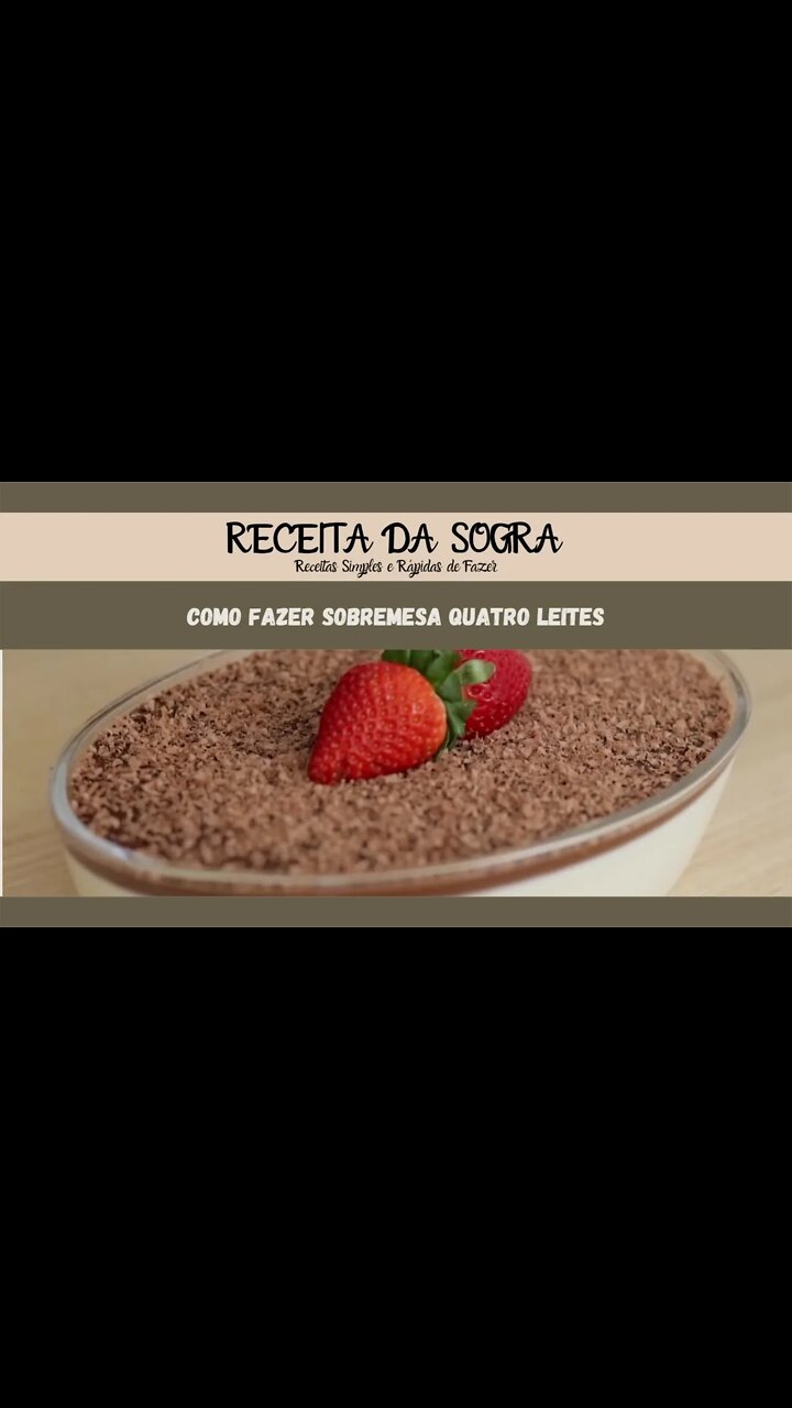 4 MILK DESSERT / SOBREMESA DE 4 LEITES