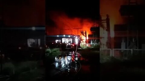 Eyewitnesses post footage of the consequences of strikes on the Ukrainian critical infrastructure