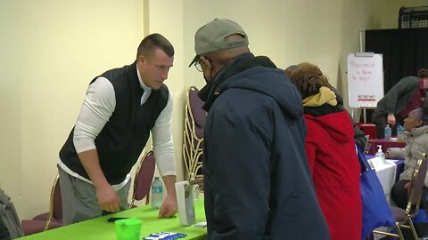 Red Cross, National Grid and more come together to help people recovering from the Blizzard of 2022