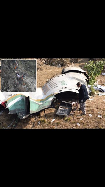 Yeti Airlines Flight 691 tragic plane crashed in Nepal - January 2023