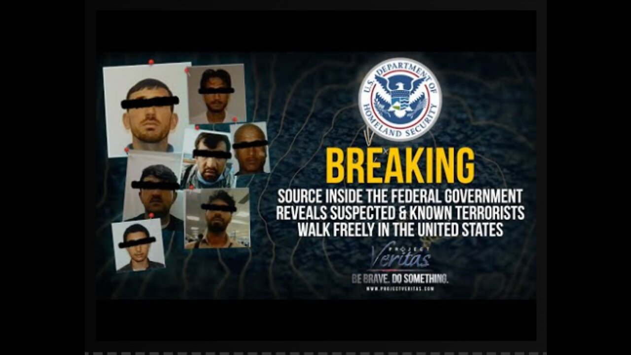Fed Gov Insider Reveals Suspected Terrorists that Walk Freely in US!!