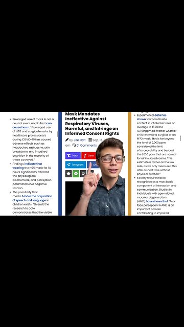 Victor Reacts: We Knew it All Along - Association of American Physicians and Surgeons Reject Masks!