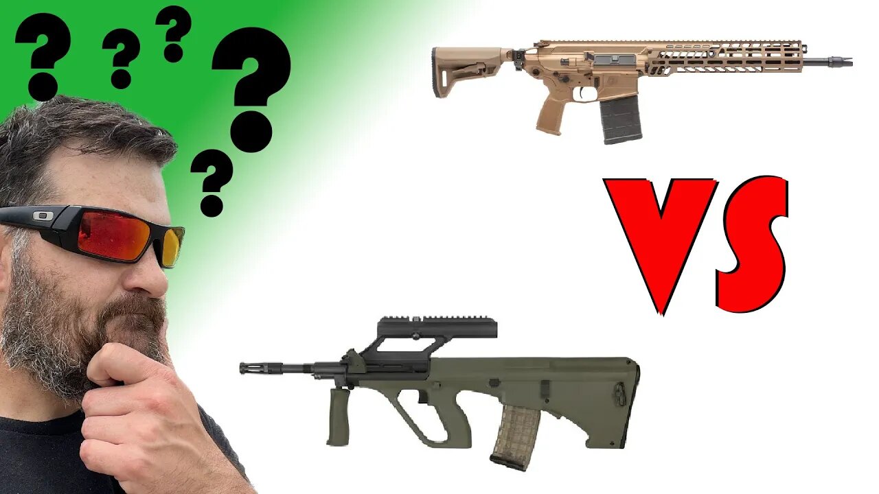 Make Fun of Sig SPEAR & Steyr AUG Gun Nut Questions (Ep.1)