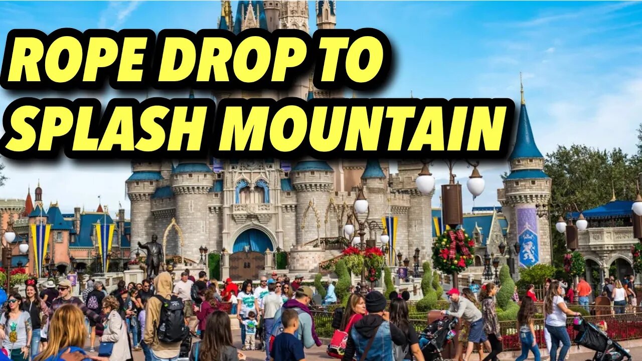 From Magic Kingdom Rope Drop to Splash Mountain | How Long is the Wait?