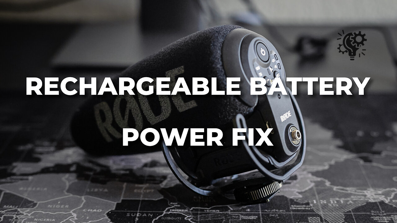 TECH TALK - RØDE VIDEOMIC PRO PLUS: RECHARGEABLE BATTERY POWER FIX