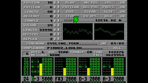 Atari ST Protracker Mods - Cycling Tour