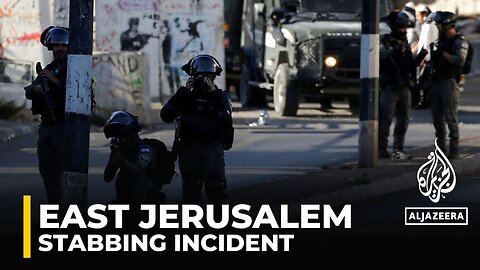 Stabbing incident near the Shalem police station in the Occupied East Jerusalem