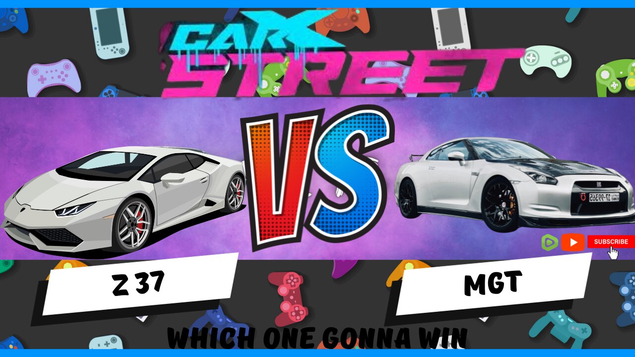 Car X Street Z37 VS MGT Drag Race 💯💯💯