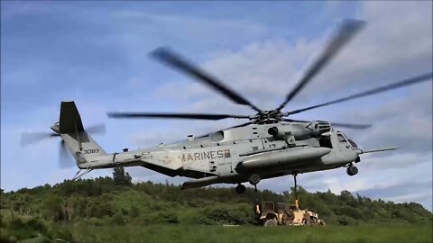 Marines Conduct an Airlift of a Joint Light Tactical Vehicle