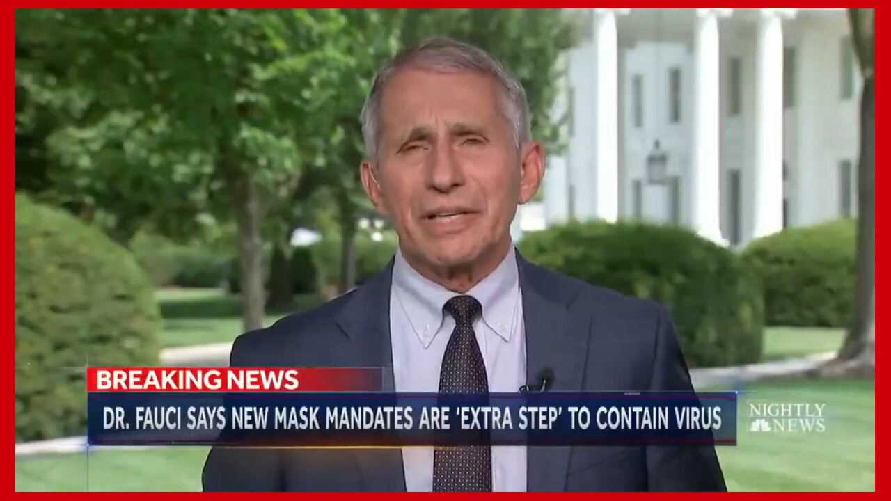 "Dr". Fauci on Vaccine Hesitancy, New Mask Mandates - 2469