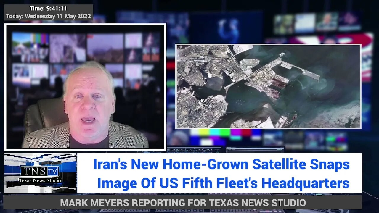 IRAN Snaps Image Of US Fifth Fleet's Headquarters !