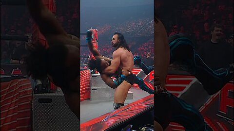 Drew McIntyre wasn't playing around on #WWERaw 😳