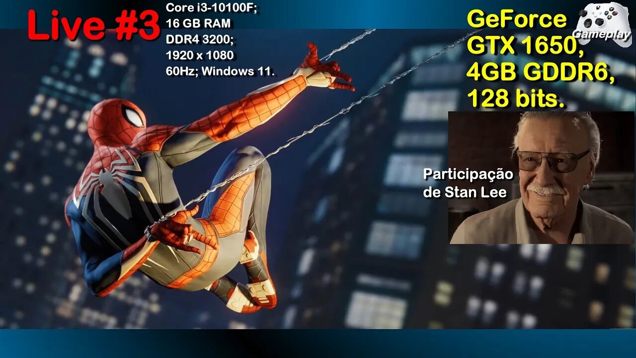 Spider-Man Remastered PC (Live #3) com Stan Lee