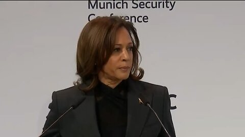 Kamala Harris Speaks against Russian crimes in Ukraine