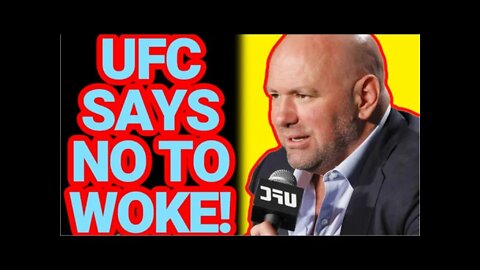 Dana White DESTROYS Woke Sports | The UFC Says NO To SJWs!