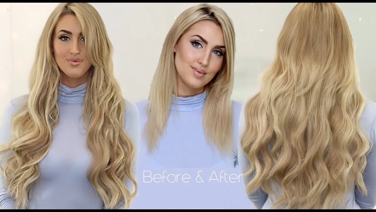 How To: Clip In Foxy Locks Seamless Luxurious 24" Extensions