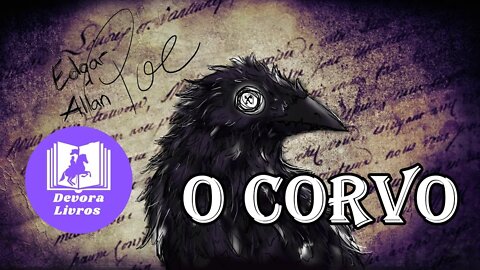 O Corvo de Edgar Allan Poe completo - Narrado ✬ Audiobook