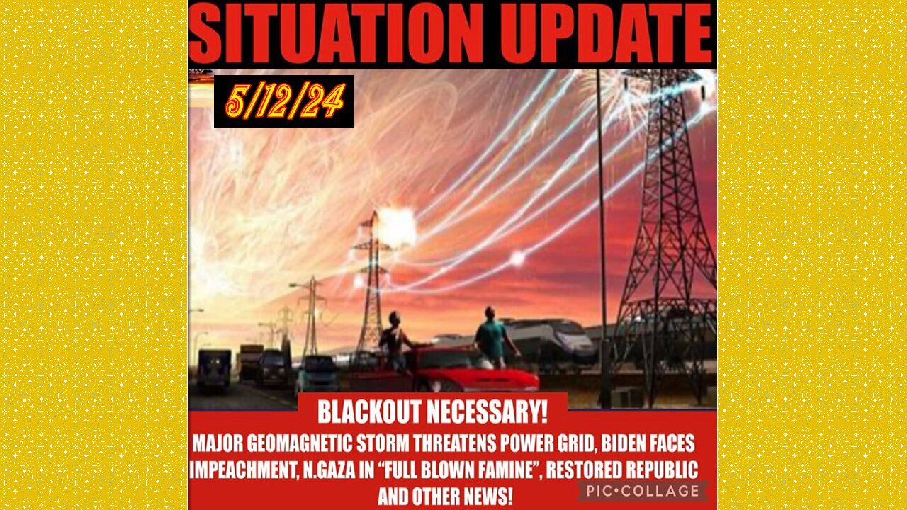 SITUATION UPDATE 5/12/24 - Underground Wars, Fed Reserve, Sex Trafficking, Cabal Exposed, White Hats