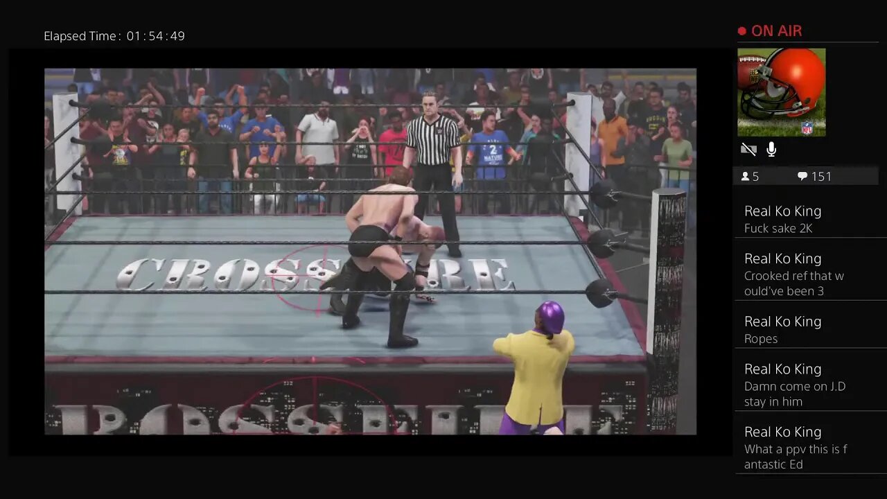 International Championship Wrestling (Chaos Crossfire PPV)