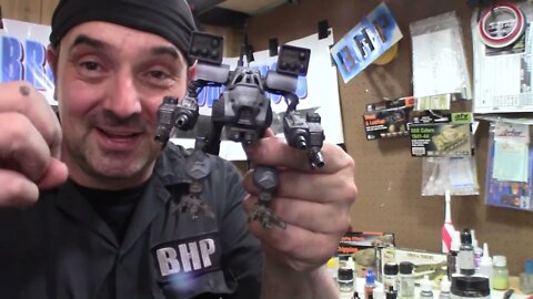 BHP1789 Robogear locust build paint weathering