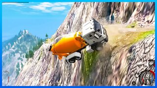 TruckFails | Cliff Drops #279 – BeamNG.Drive