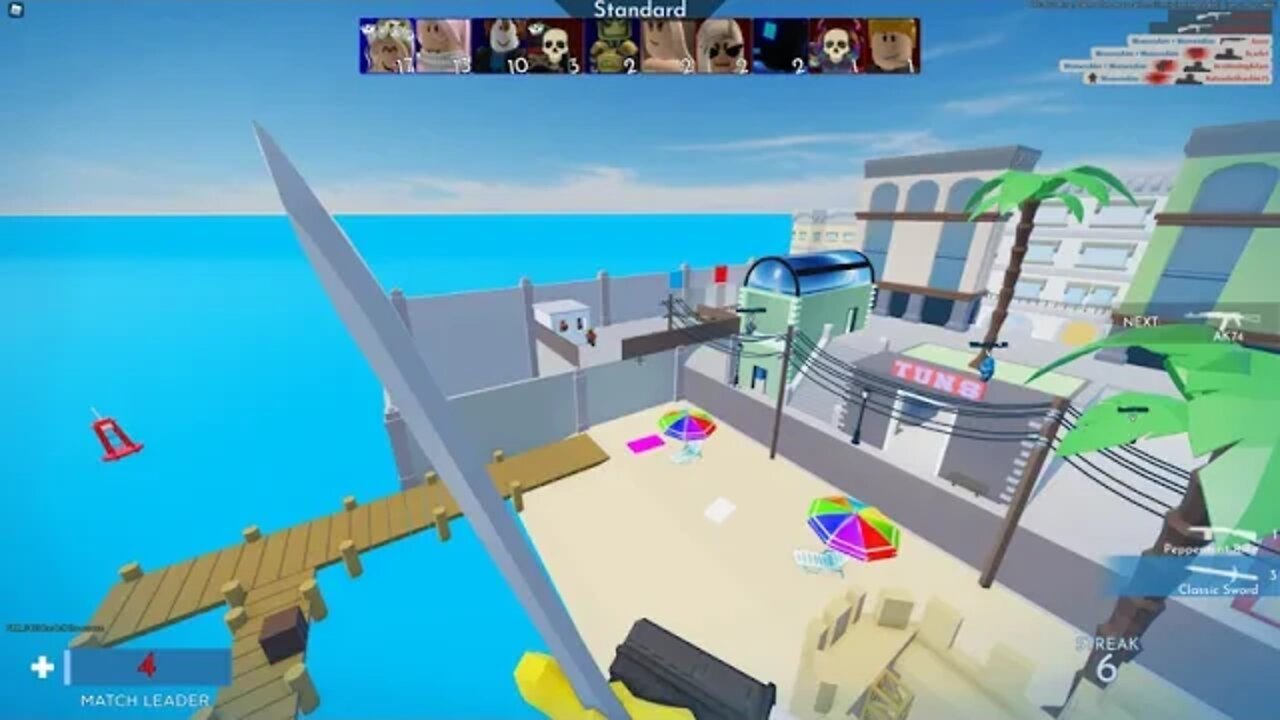 I hit something... (Roblox Arsenal)