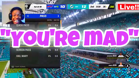 Stephen NOT Stefen Vs. Trash Talker In Super Intense Online Head To Head MADDEN NFL Live On Stream