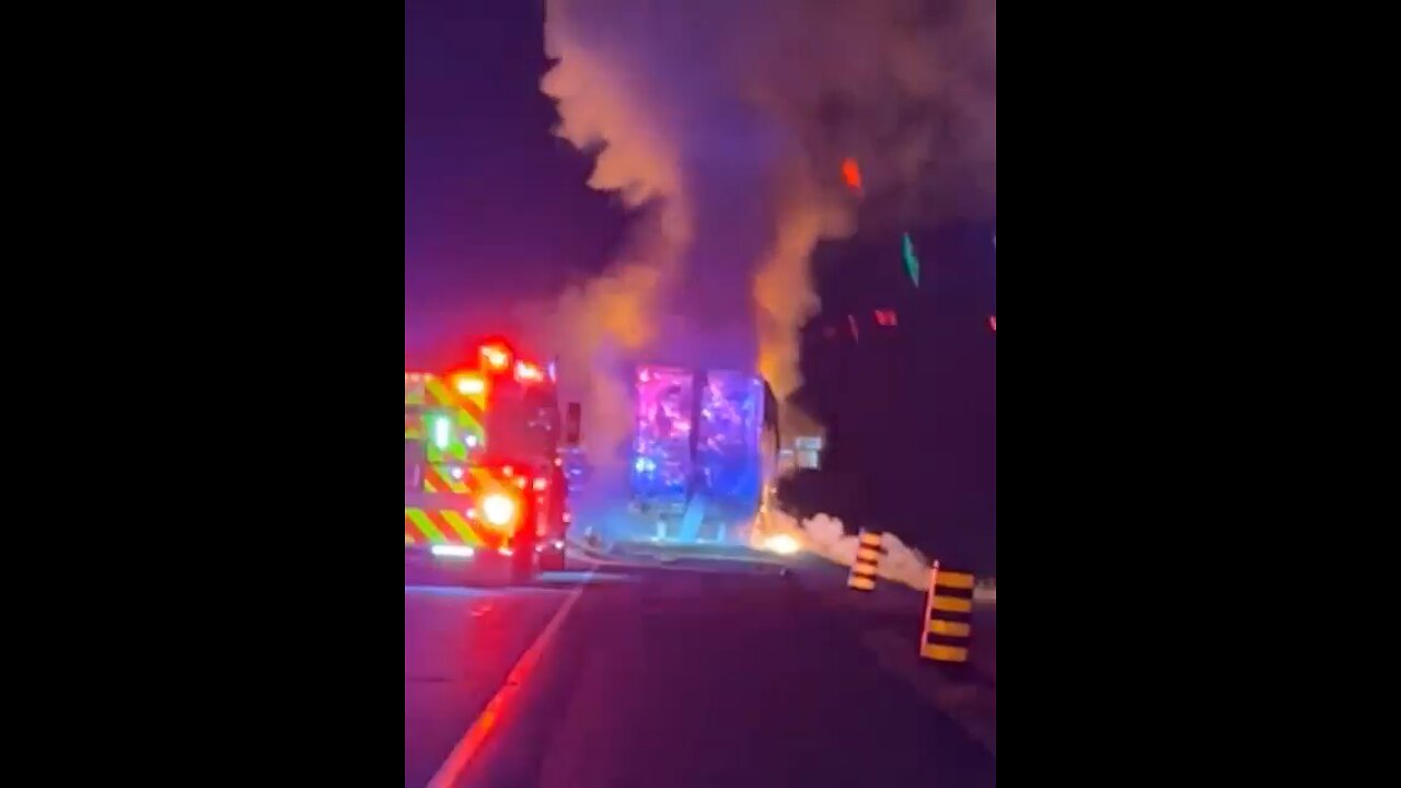 Truck Fire Highway 401