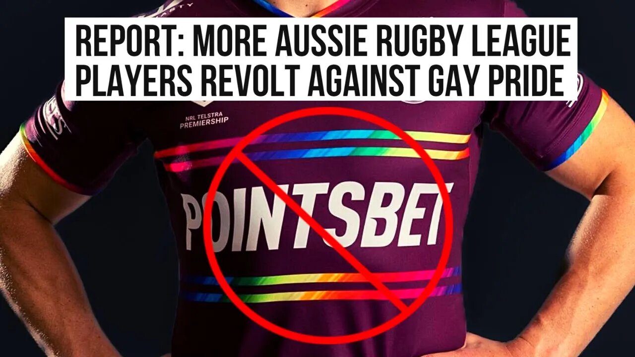 More Australian Rugby Players REFUSE To Wear Gay Pride Jerseys | DONE With Woke Virtue Signaling