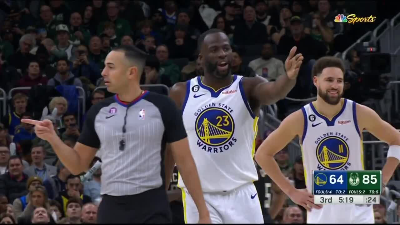 Warriors' Green says Bucks fan 'threatened' him; fan tossed