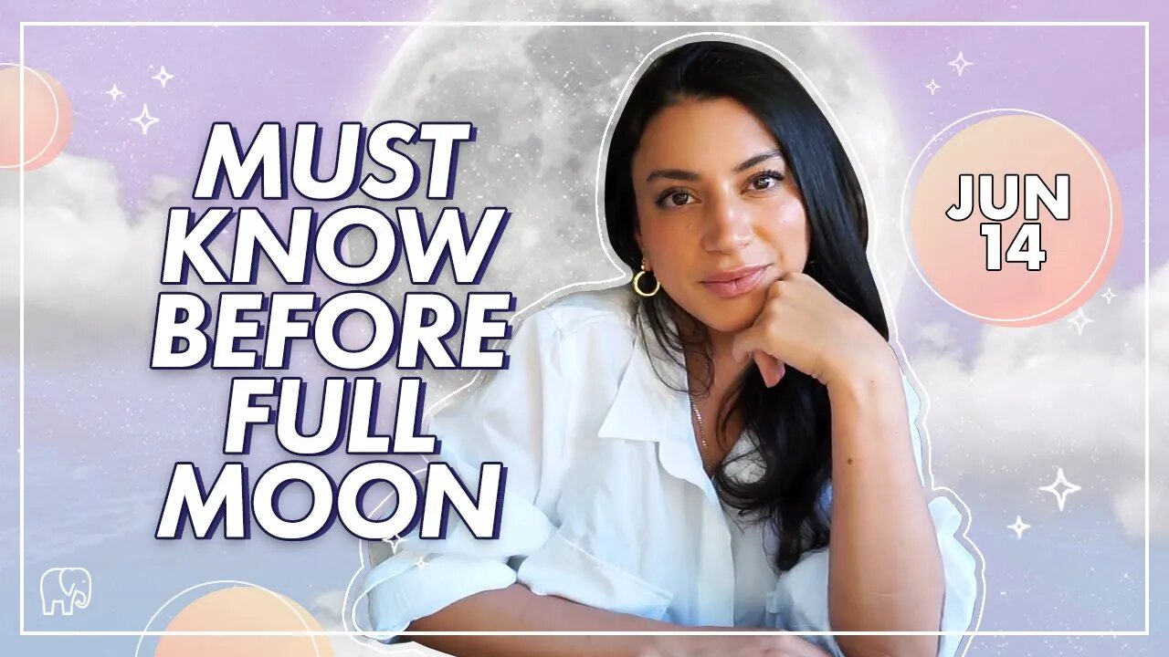 SURPRISES INCOMING: Full Moon in Sagittarius June 14 Energy Reading - Watch BEFORE THE FULL MOON!