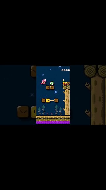 Got a Yoshi #supermariomaker2 #supermariobros #fail