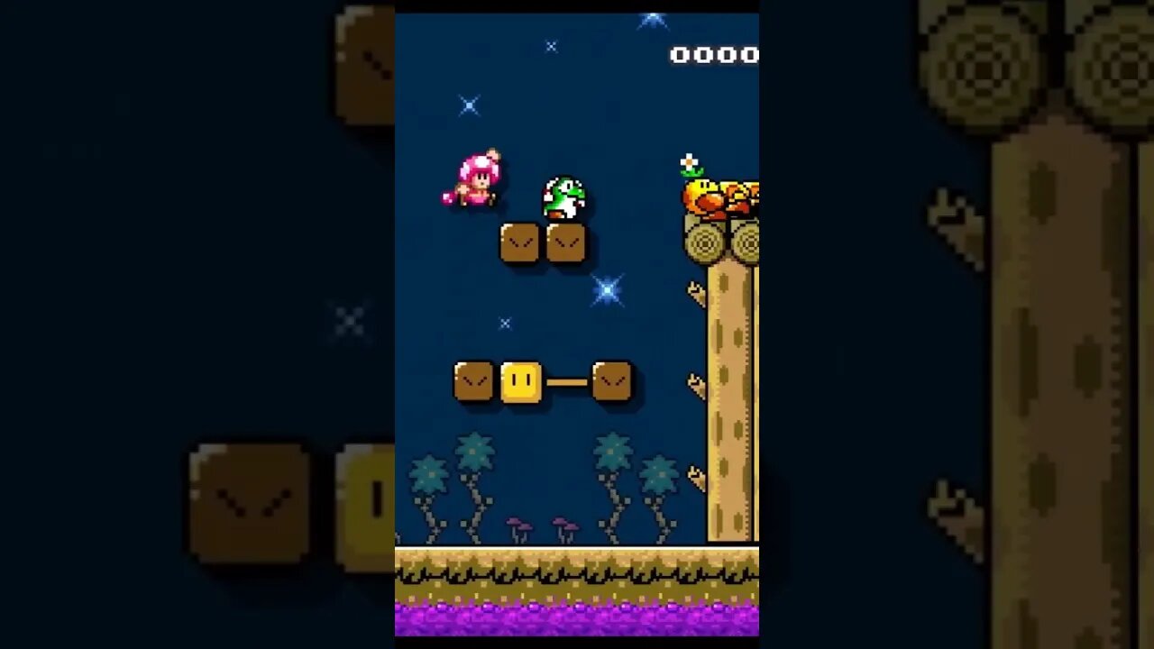Got a Yoshi #supermariomaker2 #supermariobros #fail