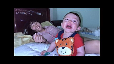 Baby Laughing Hysterically