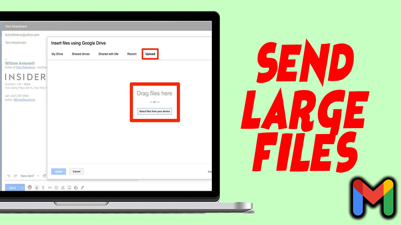 How to Send Large Videos on Gmail