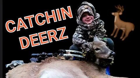 LITTLE BOY Smokes Whitetail Deer!!! 🦌🦌🦌