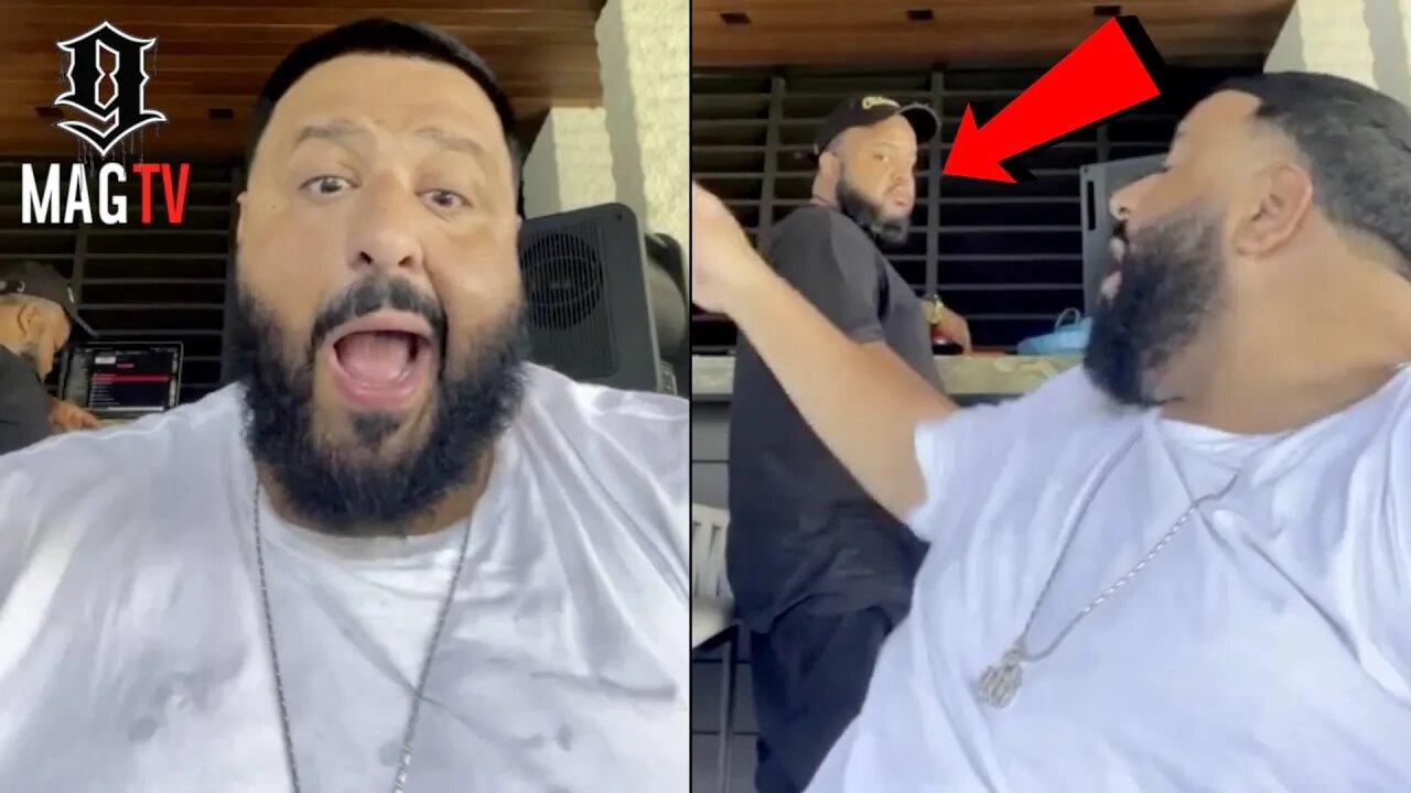 DJ Khaled's Homie Is Fed Up With His Request To Replay Staying Alive! 😡