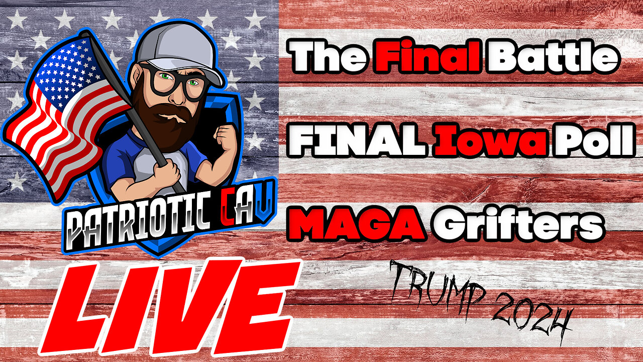 Iowa Caucus Eve | The FINAL Poll Released | Trump 2024 | MAGA