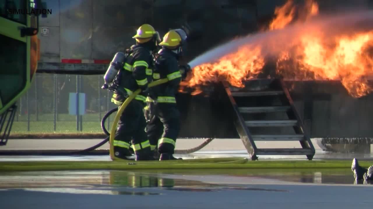 Full-scale simulated aircraft accident at Eppley Airfield a 'critical learning opportunity'