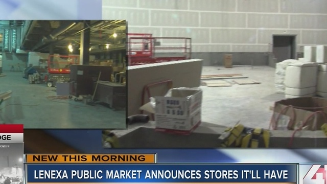 Businesses at Lenexa Public Market announced