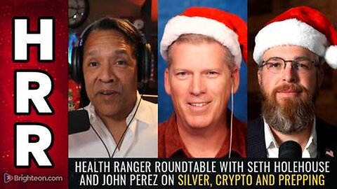 ROUNDTABLE with Seth Holehouse & John Perez on Silver, Crypto & Prepping