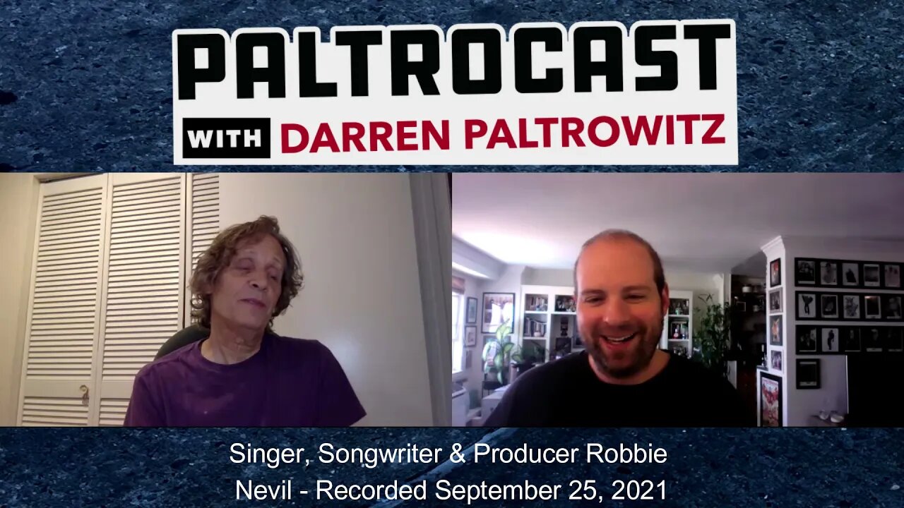 Robbie Nevil interview with Darren Paltrowitz