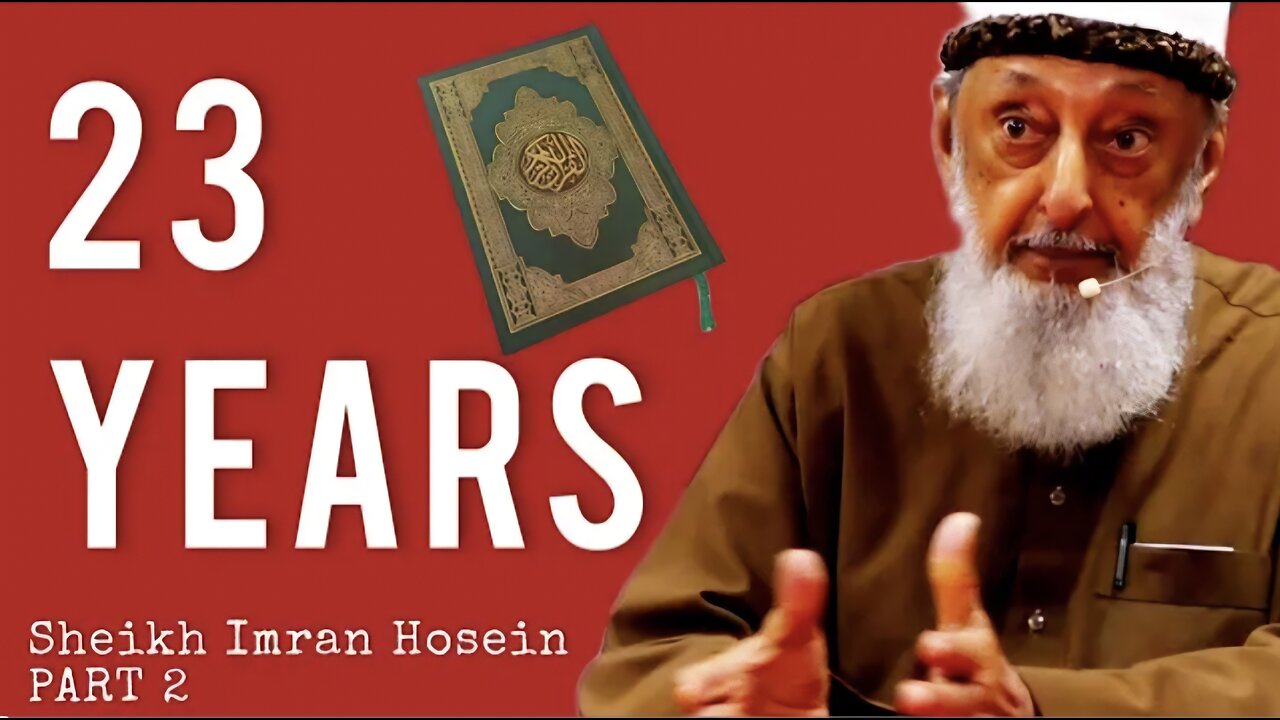 Sheikh Imran The #quran Was Revealsed Over 23 Years PART 2