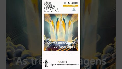 Teaser da Lição 5! #minutoescolasabatina #iasd #áudiodalição #escolasabatina2023 #estudodiário