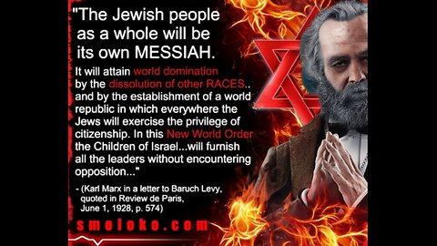 1879 letter from Baruch Levy to Karl Marx about their plans to build the JEW WORLD ORDER