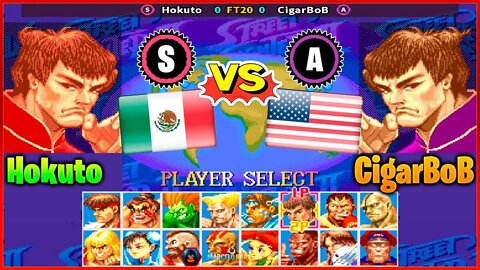 Super Street Fighter II X (Hokuto Vs. CigarBoB) [Mexico Vs. U.S.A.]