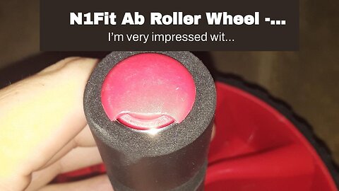 N1Fit Ab Roller Wheel - Sturdy Ab Workout Equipment for Core Workout - Ab Exercise Equipment as...