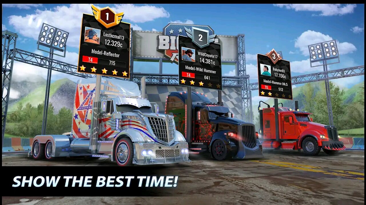 || Big Rig Racing:Drag Racing || #gameplay